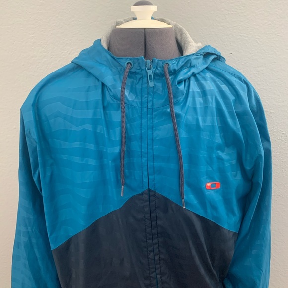 Oakley Men’s Full Zip WindBreaker Sz M - Picture 3 of 8